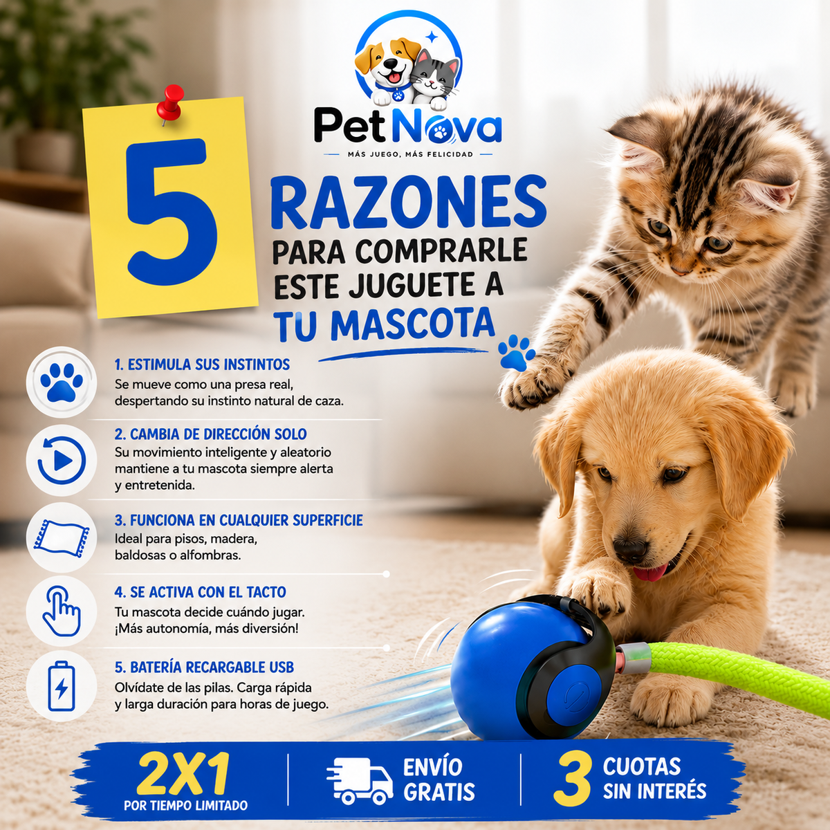 PetNova SPEED TAIL 2.0